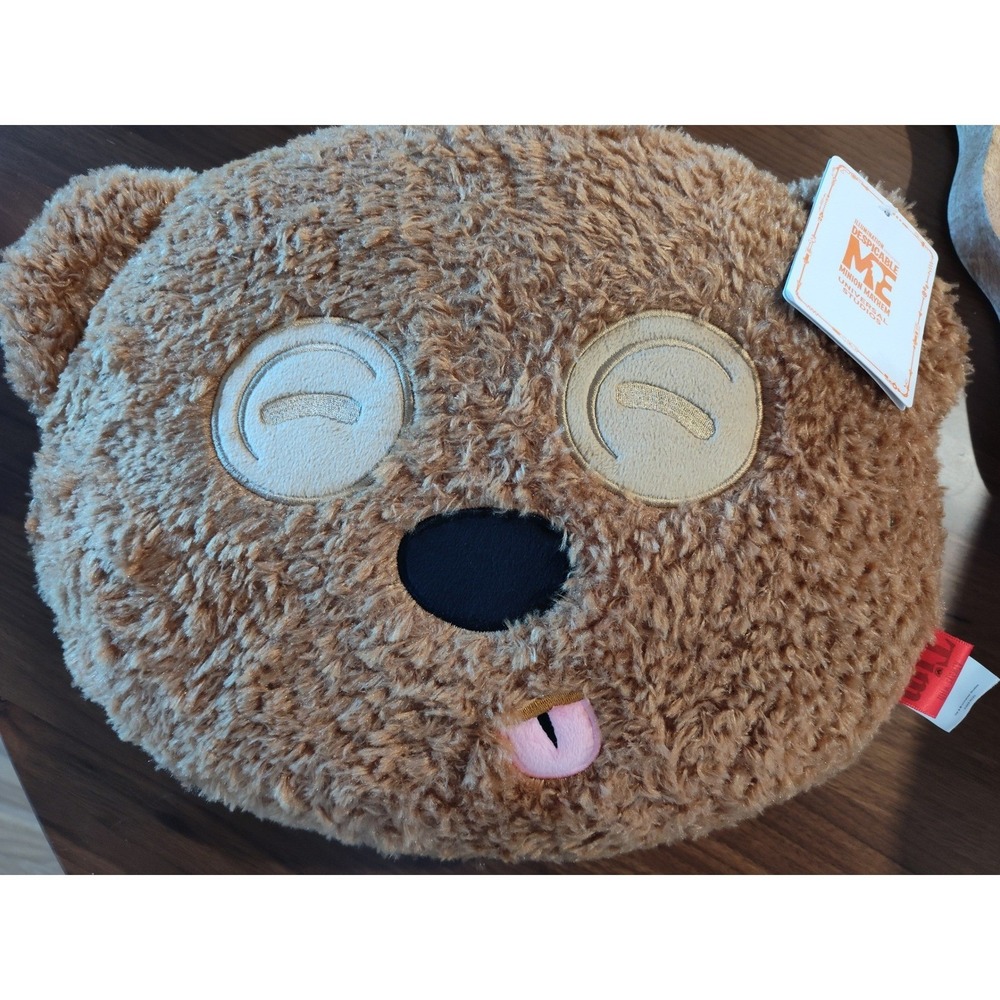 Universal Studios Japan Despicable Me Minion Mayhem Tim the Bear Plush Cushion